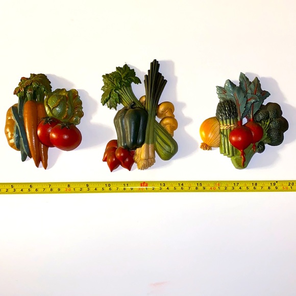 Vintage Decor Vegetable Medley HOME INTERIOR GIFTS - Picture 5 of 11